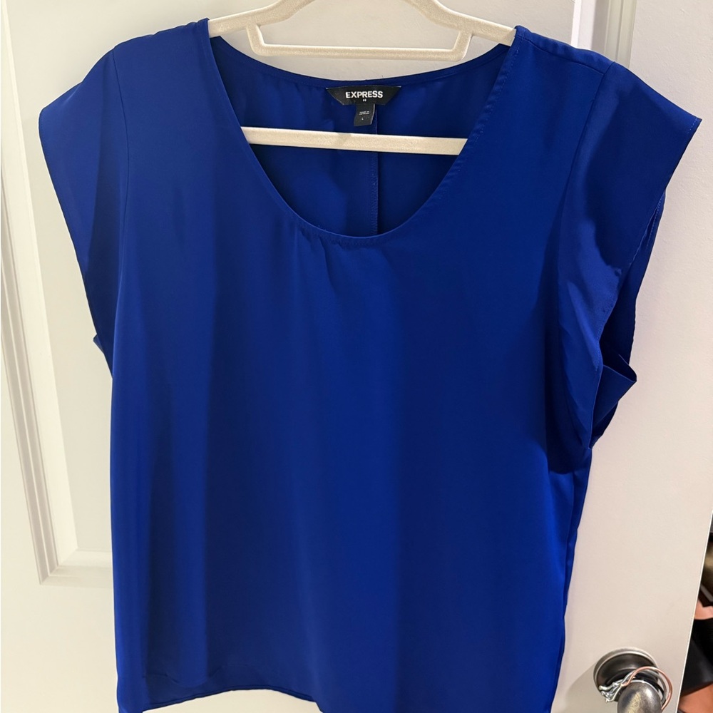 Express Women's Blue Top